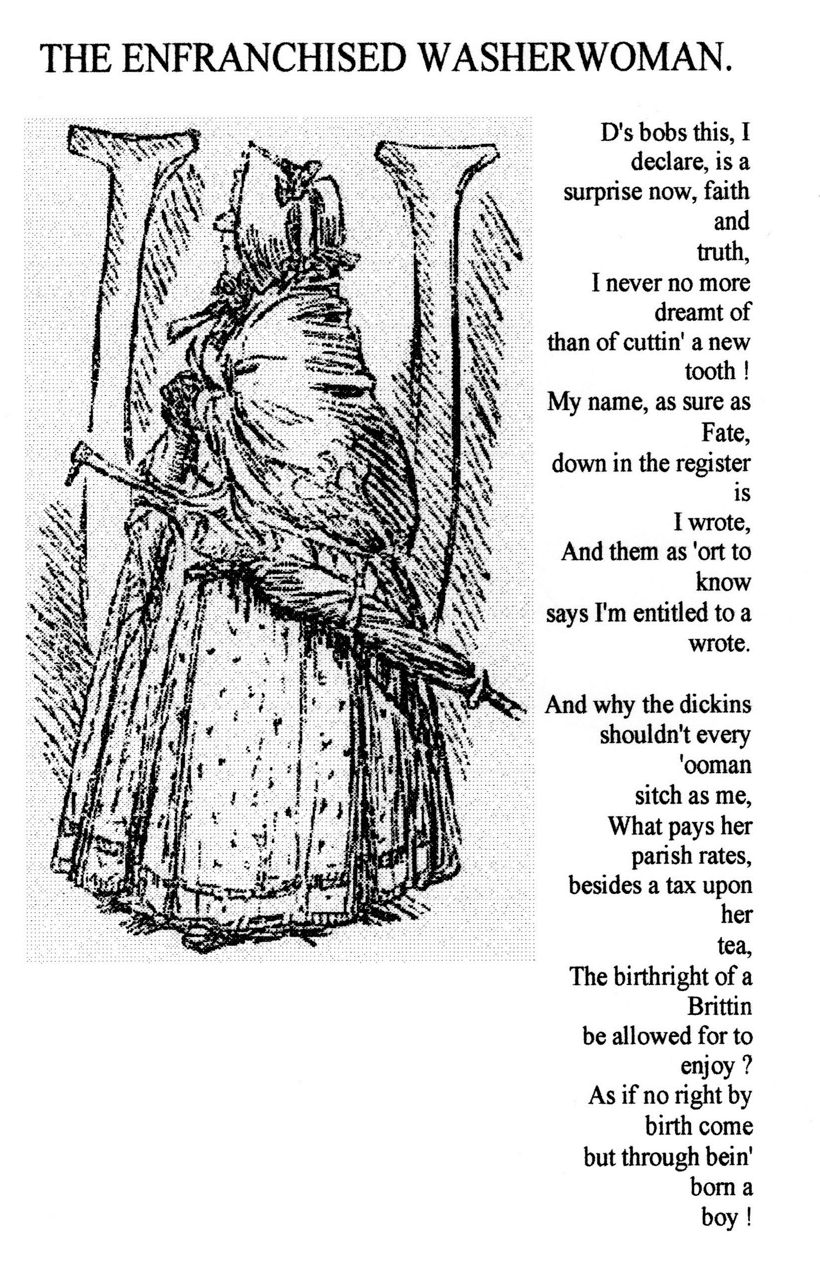 The Enfranchised Washerwoman